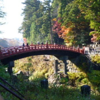The famous Shinkyo bridge.